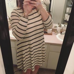 Altard state sweater swing dress